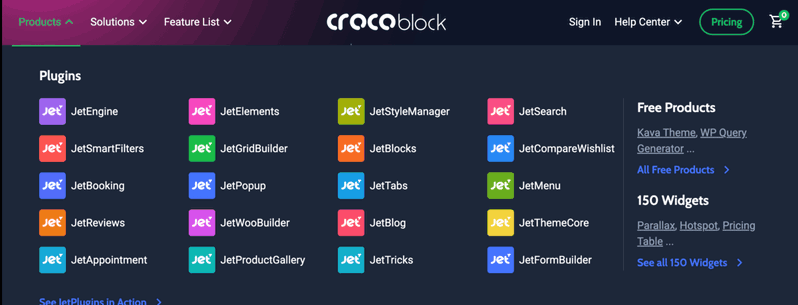 Crocoblock plugins