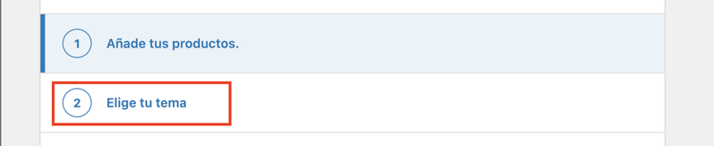 selección del tema para una tienda WooCommerce
