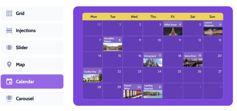 jetengine calendar