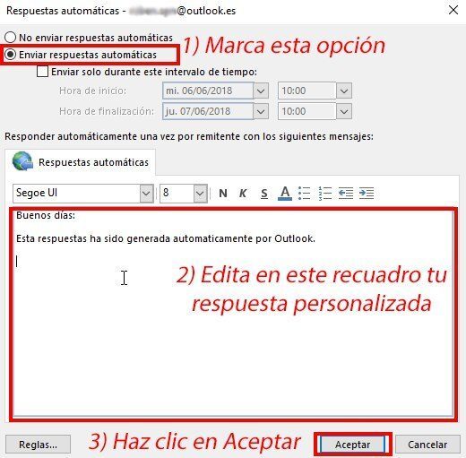 configurar correo outlook