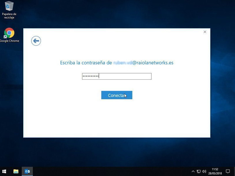 Configurar correo Outlook