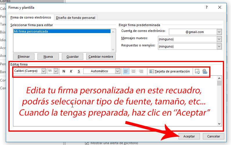 configurar correo outlook