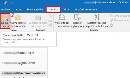 Configurar Correo Outlook