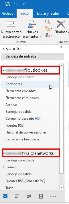 Configurar Correo Outlook