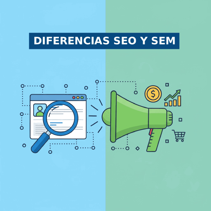 Diferencias SEO y SEM