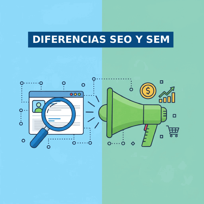 Diferencias SEO y SEM: cómo sacarle el máximo partido Diferencias entre SEO y SEM: cuándo deberías usar cada estrategia