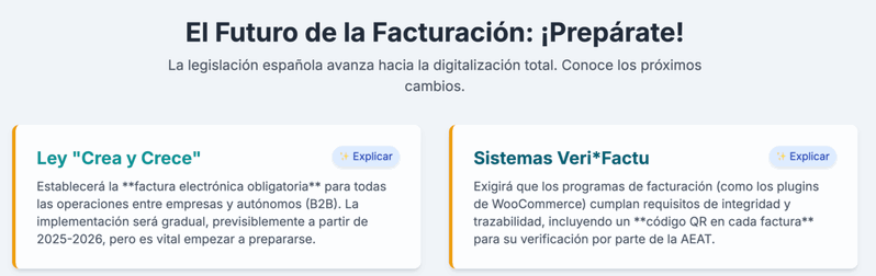 Generar y descargar facturas en WooCommerce