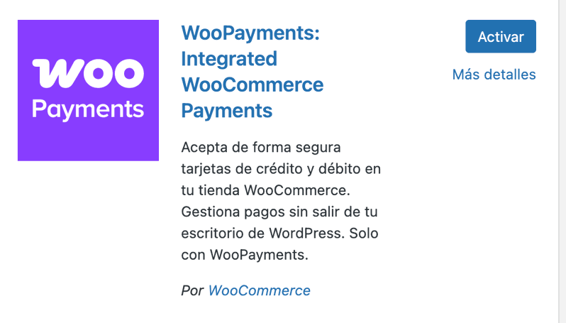 Cómo configurar Woo Payments