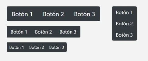 Grupo de botones de bootstrap