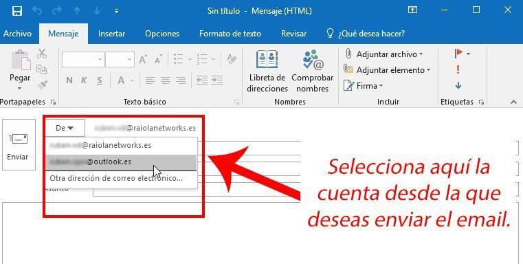 Configurar Correo Outlook