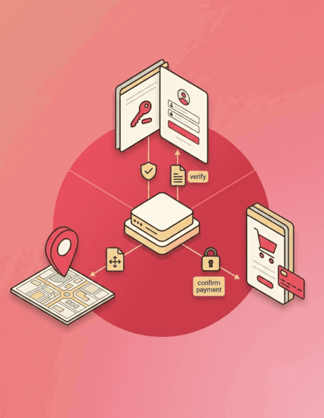 Ejemplos de API conectando mapas, pagos y aplicaciones