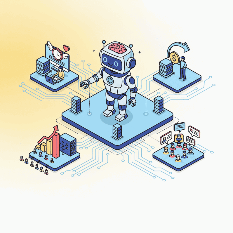 Flujo de automatización de marketing: captación, segmentación y activación