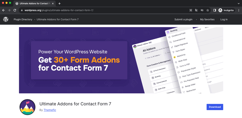 Ultimate Addons for Contact Form 7