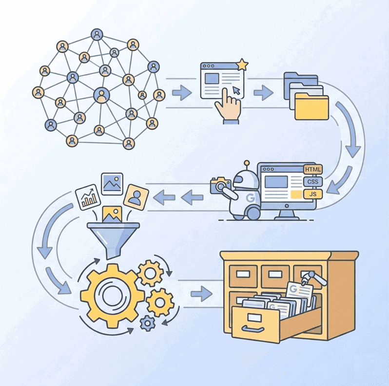Cómo rastrea e indexa Google las páginas web Proceso técnico de rastreo e indexación de Google paso a paso