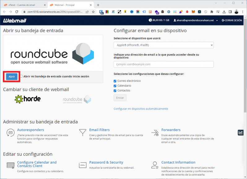 Crea Tu Email Profesional Desde CPanel F cilmente Crea Tu Email Profesional Desde CPanel F cilmente