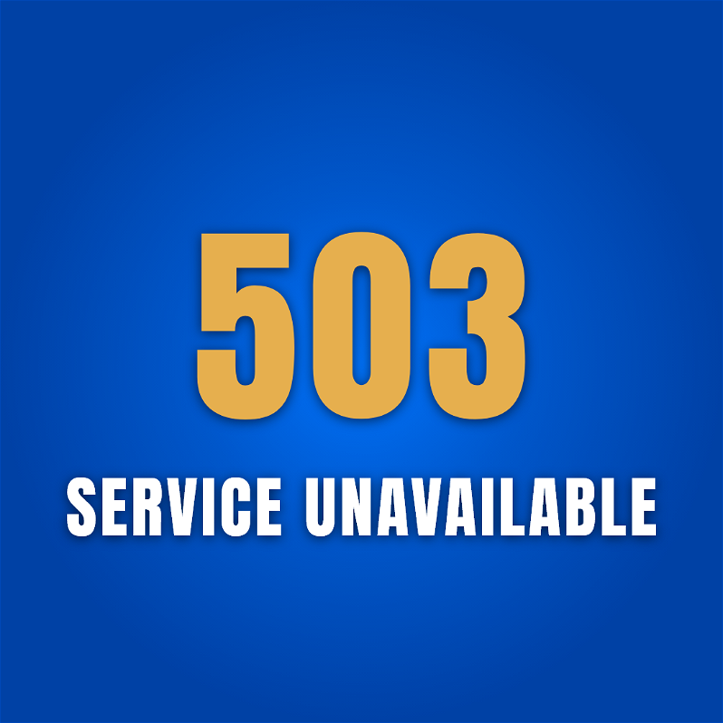 Cómo solucionar el error 503 (Service unavailable)