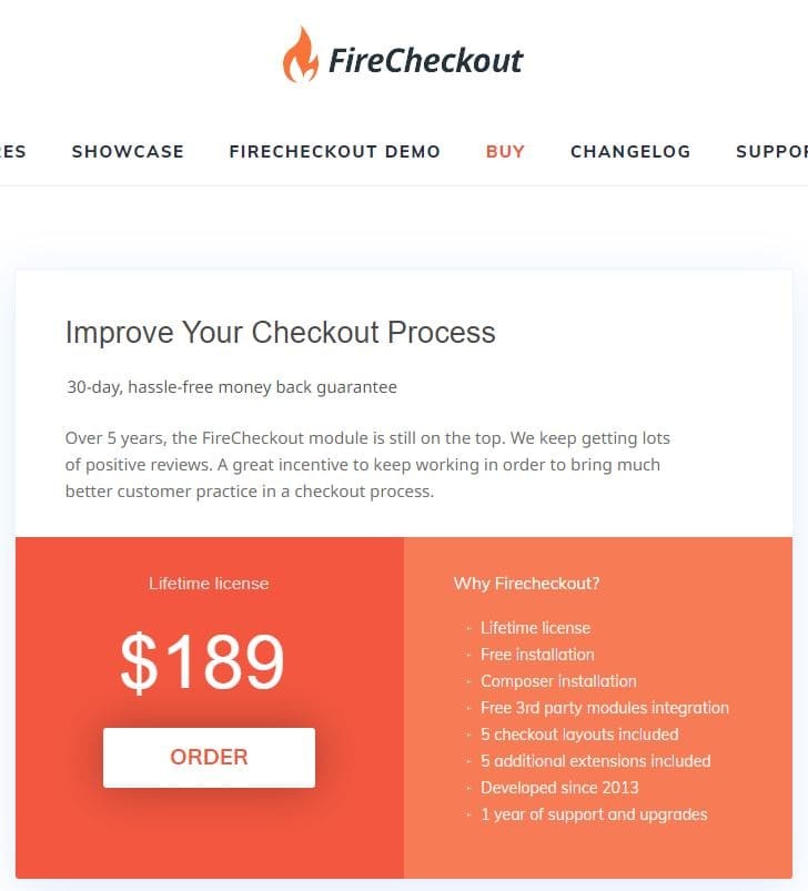 Fire Checkout es un módulo para Magento con el que puedes hacer que tu tienda online funcione con un sistema de One Page Checkout