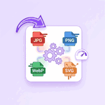 Formatos de imagen: JPG, PNG, GIF, WEBP, JPEG, etc.