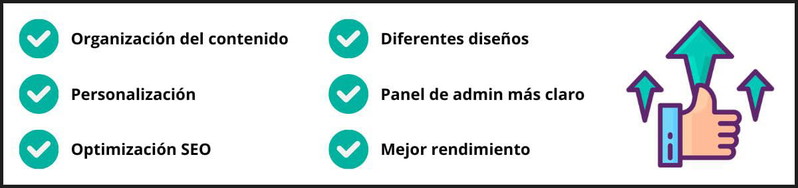 Beneficios de los Custom Post Types