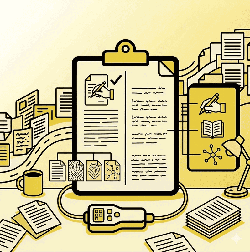 Documentar el proceso de escritura como prueba de autoría Checklist de revisiones como prueba de autoría