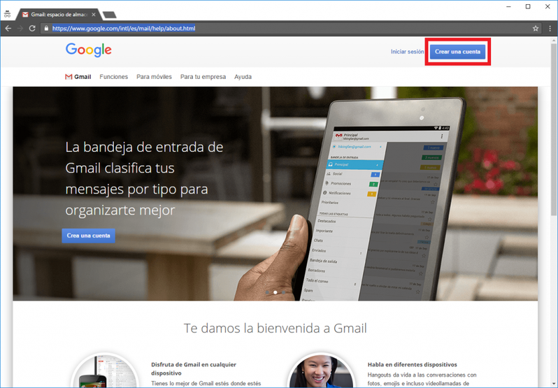 gmail correo electronico