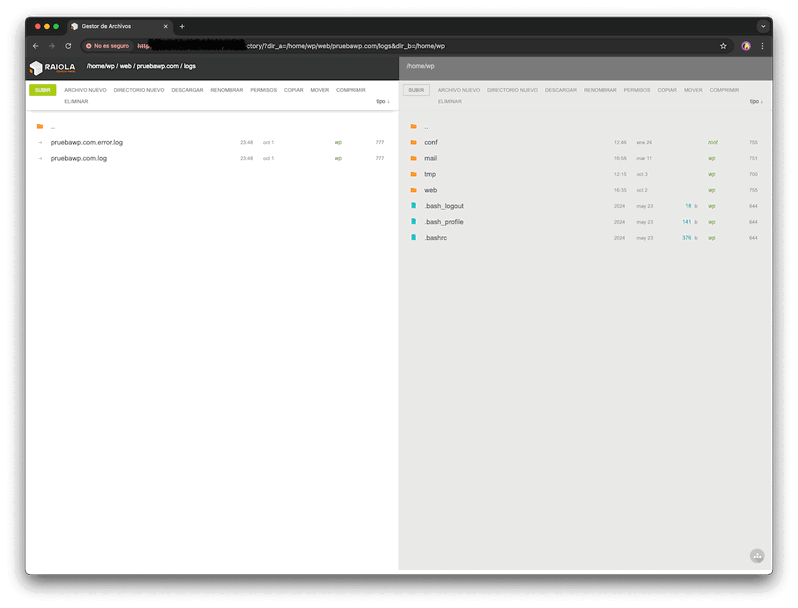 logs de acceso de cPanel para solucionar error 429