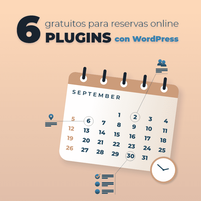 6 plugins gratuitos para coger reservas online con Wordpress