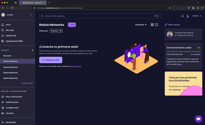 Modular DS para iniciar sesión en WordPress