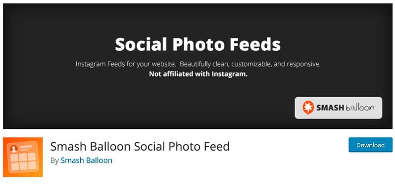smash ballon social photo feed