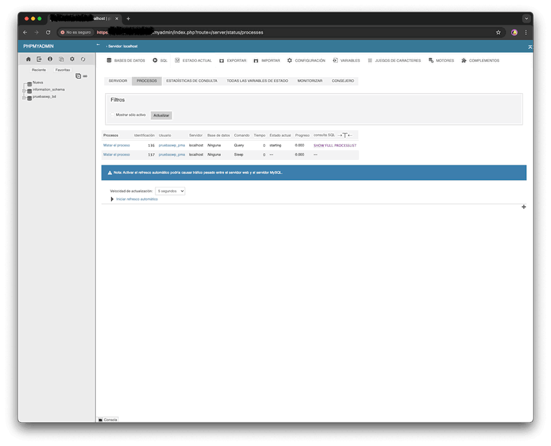 Causas del error 'MySQL server has gone away'