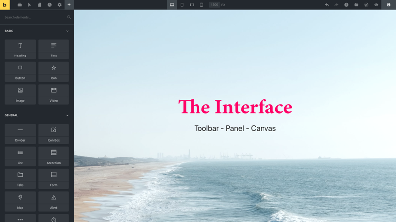 interfaz de bricks builder
