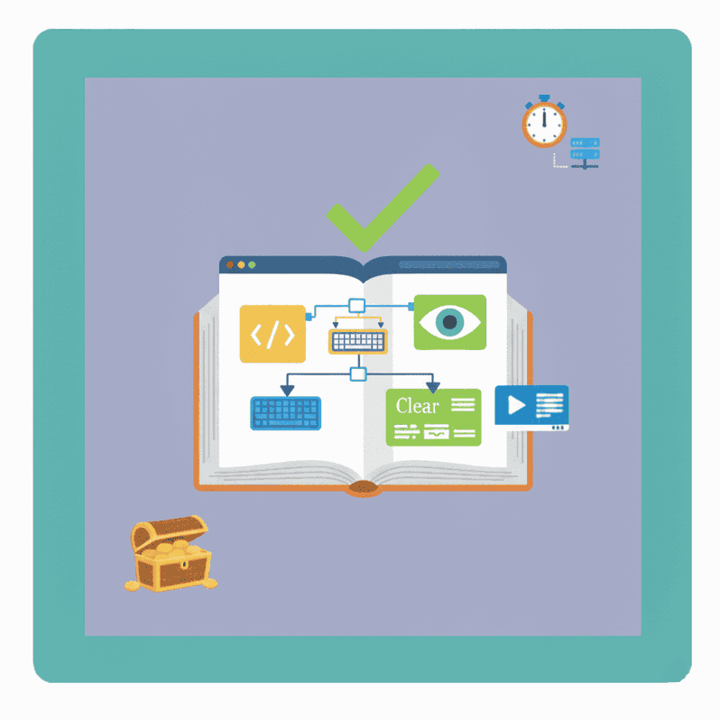 Ilustración sobre requisitos de accesibilidad web y buenas prácticas de diseño accesible