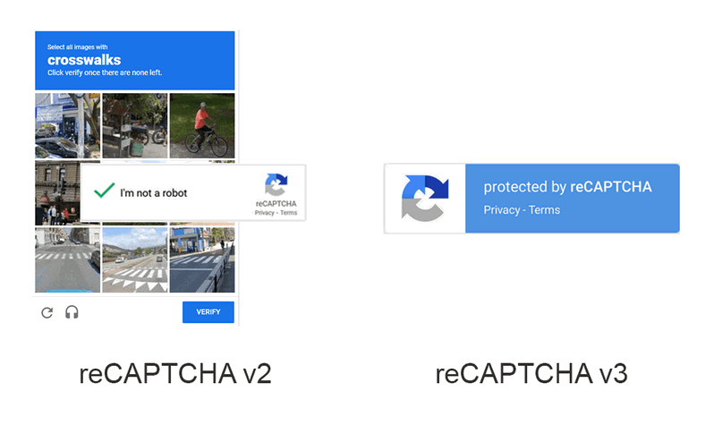sistema antispam recaptcha