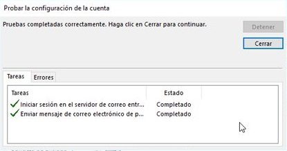 configurar correo outlook