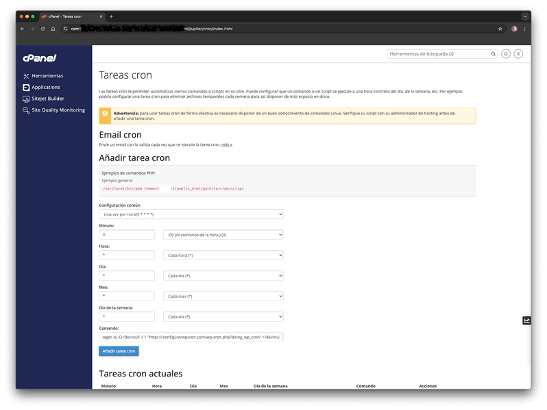 email cron cpanel